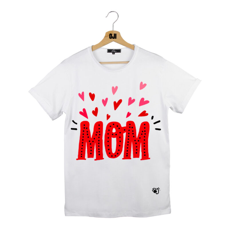 MOM POIS UOMO BIANCO MAMMA A POIS