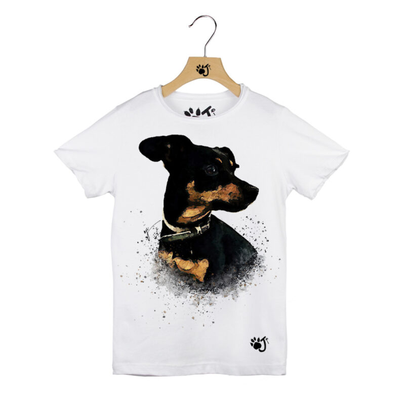 PINCHER BAMBINO BIANCO PINCHER