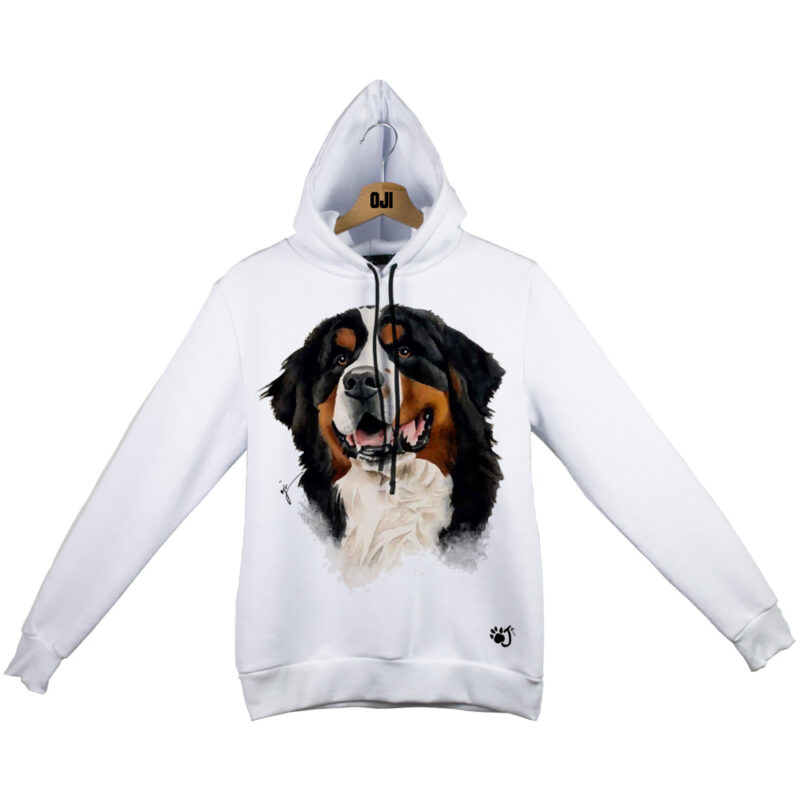 SAN BERNARDO FELPA ADULTO BIANCO_ SAN BERNARDO