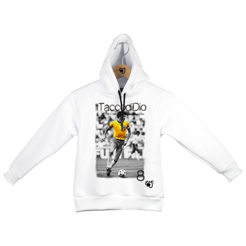 TACCO DI DIO FELPA B.O BIANCO_ TACCO DI DIO