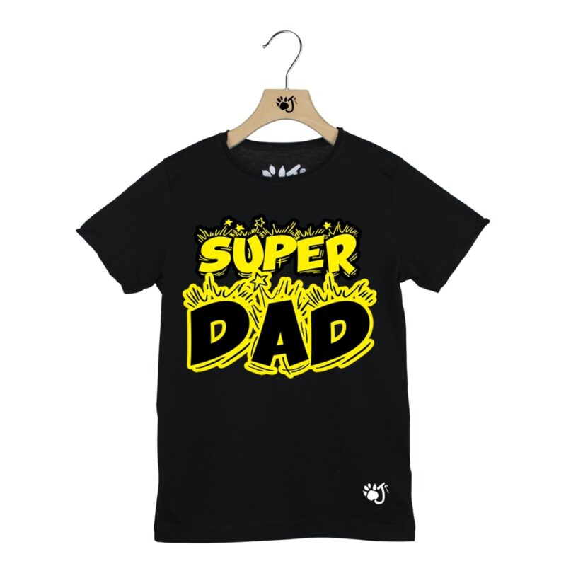 SUPER DAD BAMBINO NERO SUPER DAD